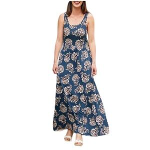 Matilda Jane Sleeveless Floral Maxi Dress With Pockets - Size XL